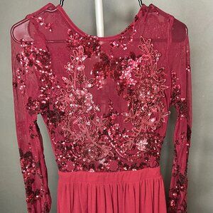 Red Wine Gown